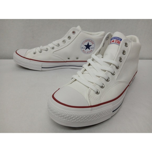 Converse Chuck Taylor All Star Street Mid Sneakers A00812F White Men Sz 13 - Picture 4 of 11